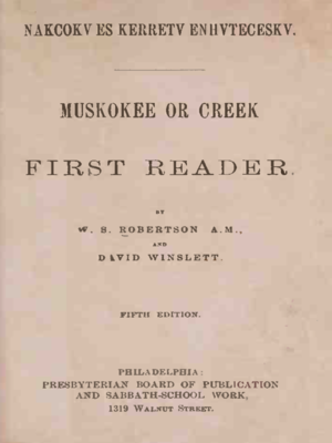 cover image of Muskokee or Creek